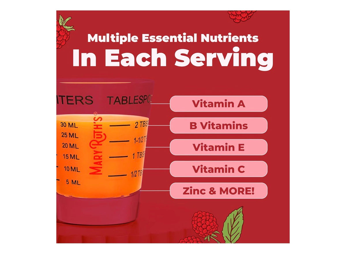MaryRuth's Liquid Morning Multivitamin essential nutrients