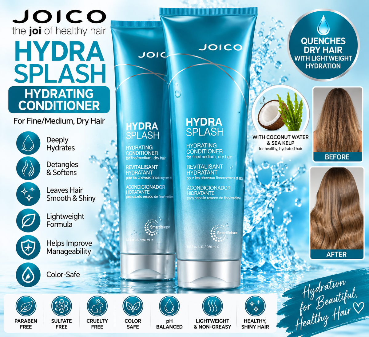 Joico HydraSplash Hydrating Conditioner